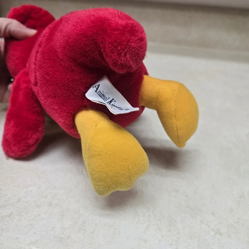 Animal Kingdom St. Louis Cardinal Bird Plush Red Suction Cup Wings 9.5 inch 8685